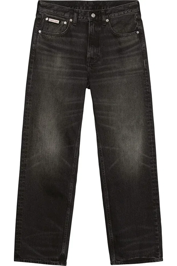 Мужские джинсы прямого кроя Calvin Klein, Black