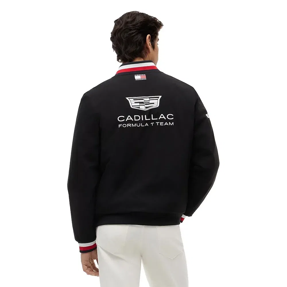 Куртка-бомбер Replica Varsity Tommy Hilfiger, черный — фото 2