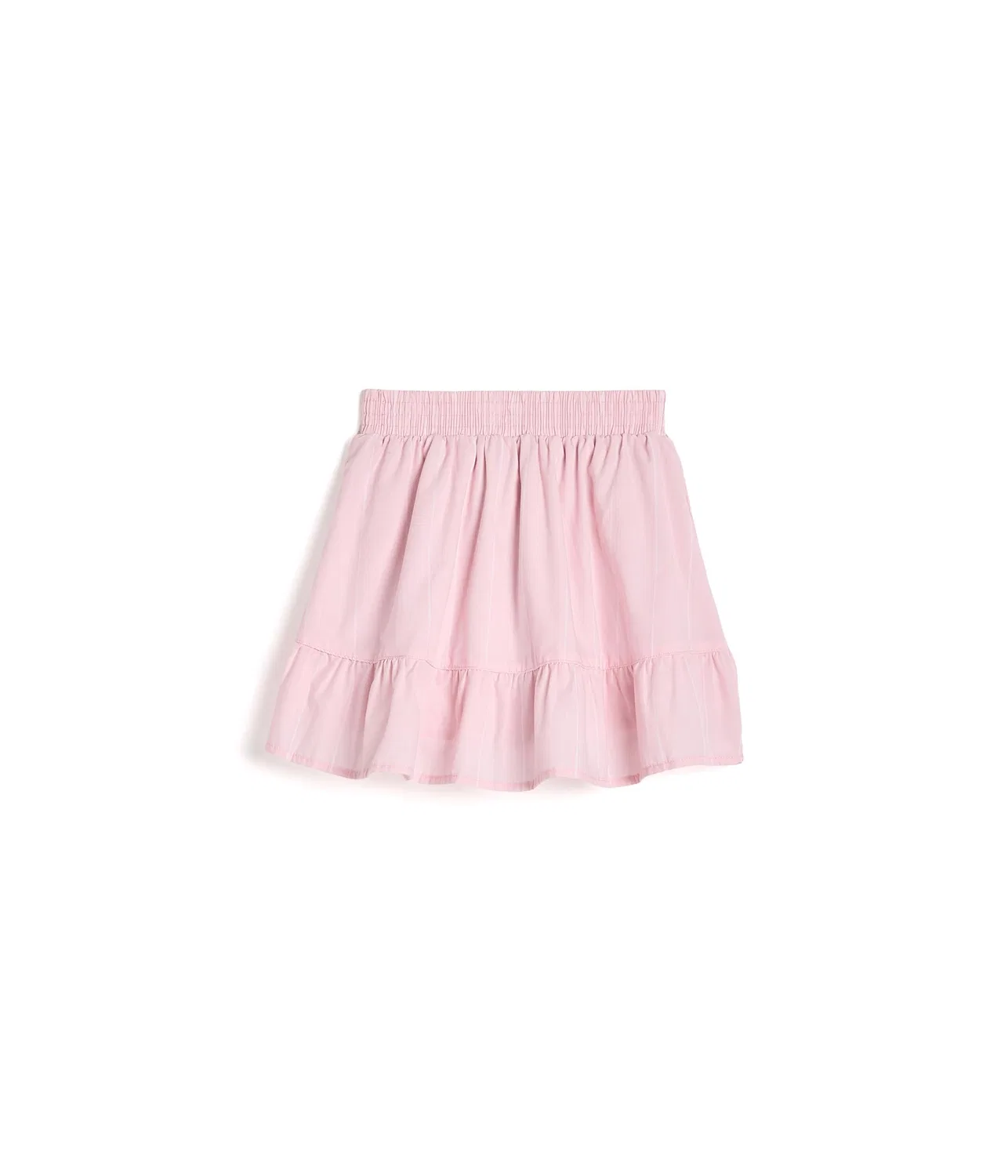 Тканая юбка-шорты с оборками (для детей постарше) Abercrombie Kids, Chalk Pink — фото 2