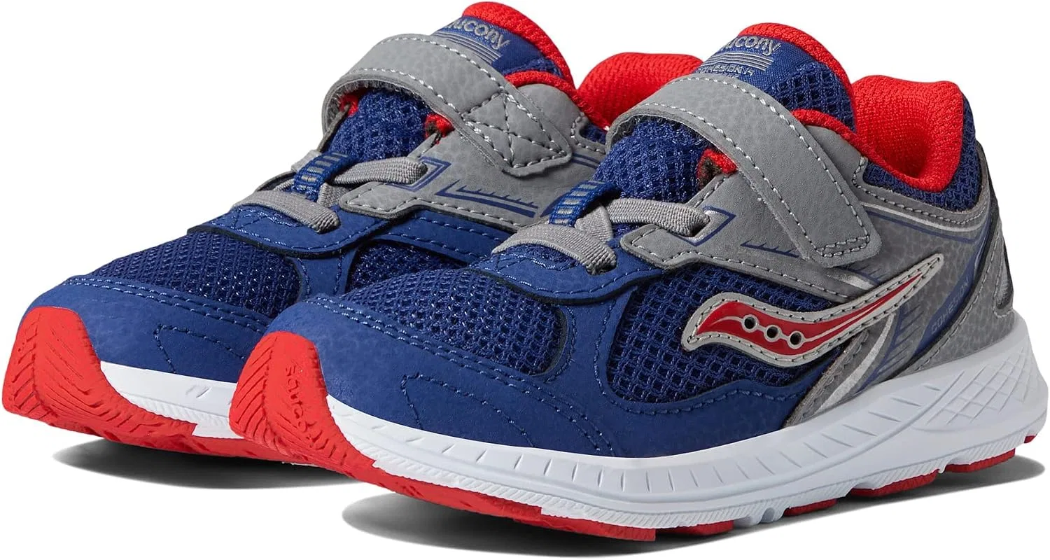 Детские кроссовки для бега Saucony, Navy/Red — фото 3