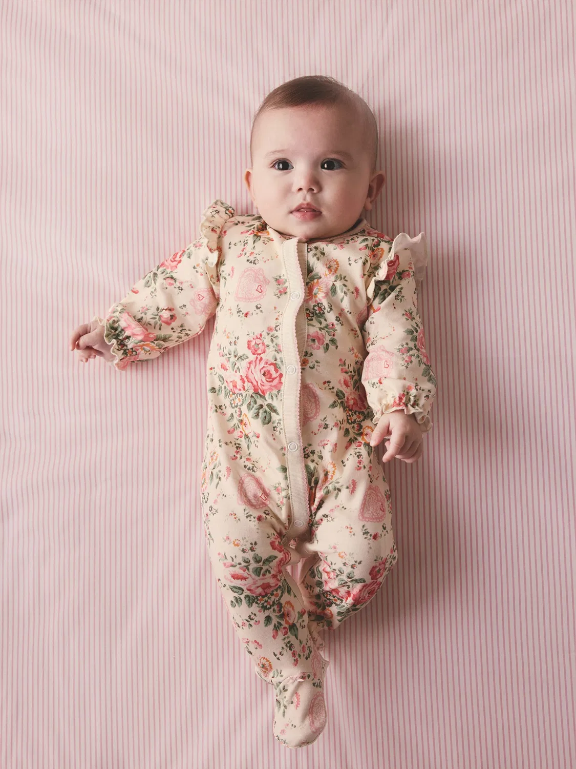 Боди для новорожденных, Cath Kidston Next, розовый/кремовый