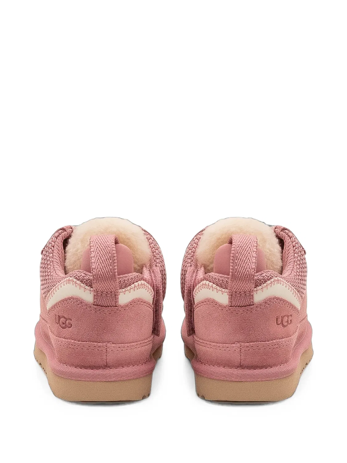 Низкие кроссовки Lowmel с закругленным носком Ugg Kids, розовый — фото 4