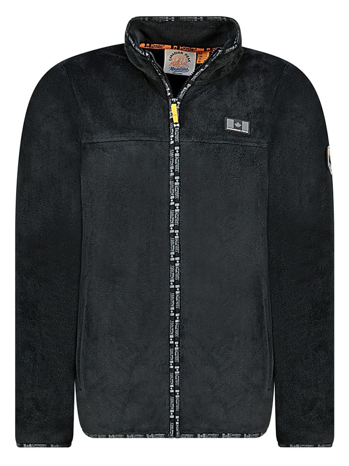 

Флисовая куртка Тимплеак черного цвета Canadian Peak