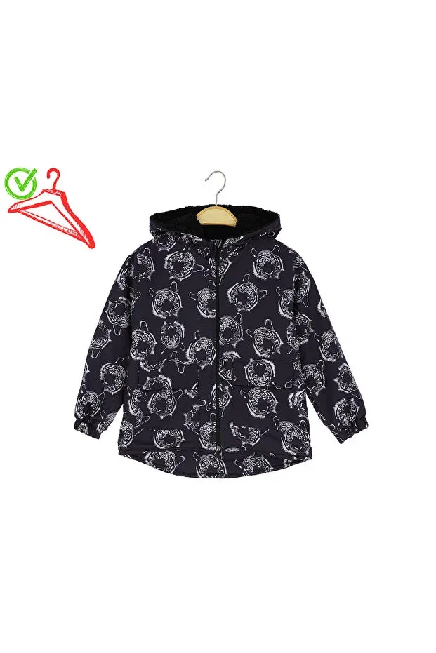 Детское пальто для мальчиков с капюшоном Crassi, Navy Blue