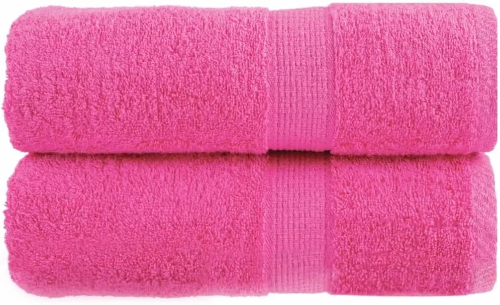 Махровые салфетки из 100% хлопка SOLUND, 2 шт, 30x30 см, 600 г/м2, Розовый Generisch