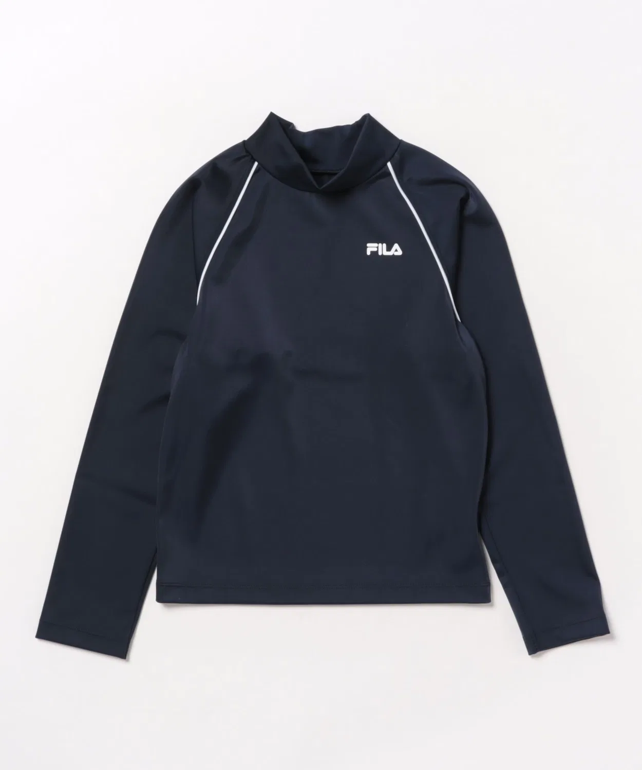 Детский рашгард с длинным рукавомFILA, Navy/White