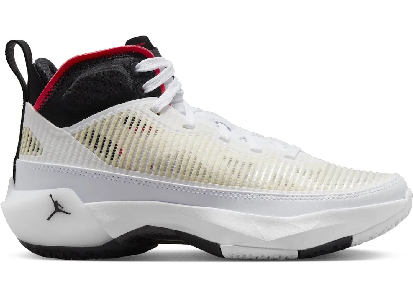 Детские кроссовки для мальчиков с шнуровкой Jordan 37 Jordan, White Siren Red Black