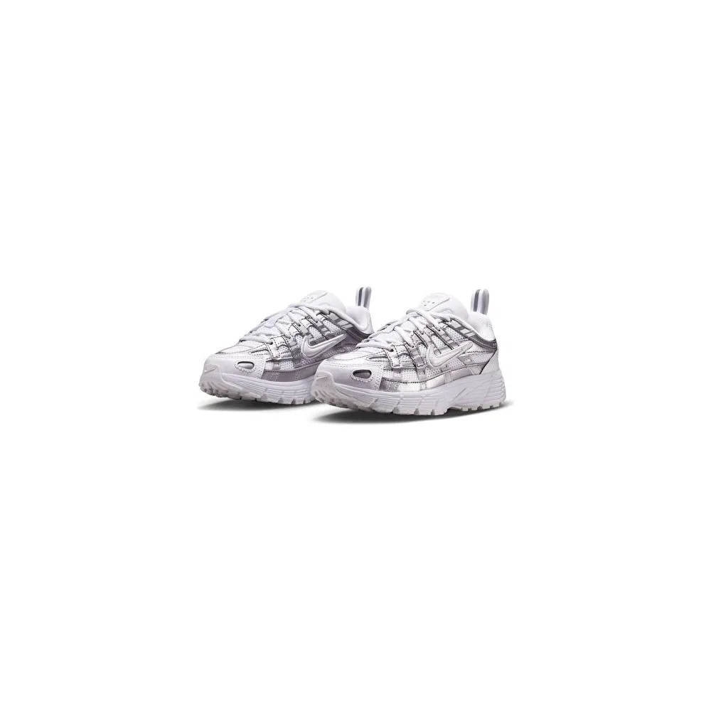 Детские кроссовки Nike P-6000 Lace, White — фото 3