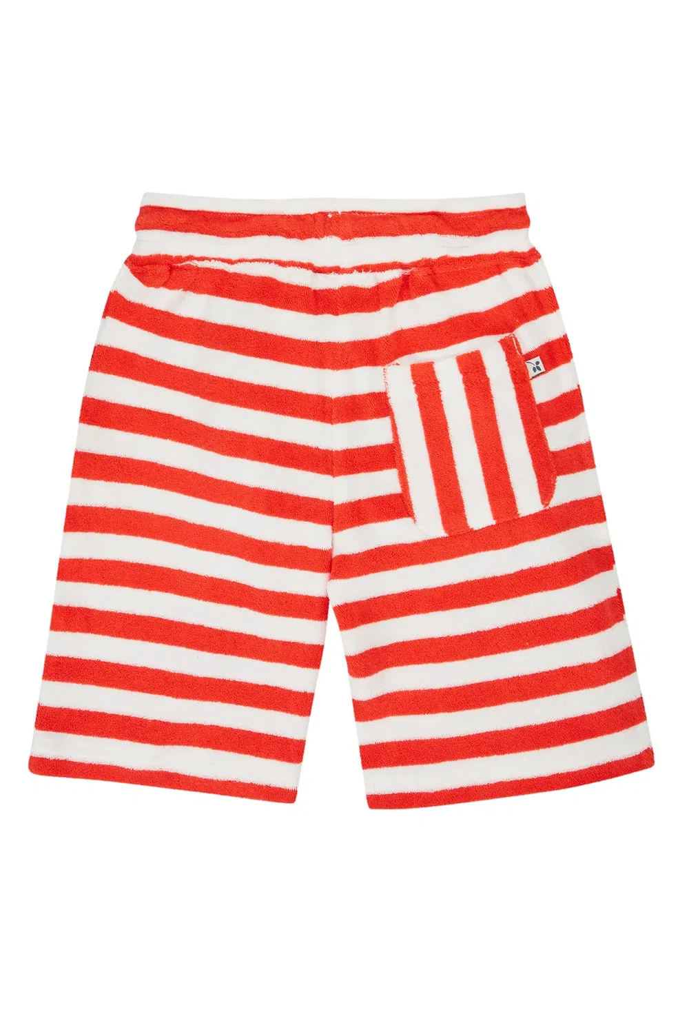 Детские пляжные шорты из махровой ткани Frugi, Red — фото 2