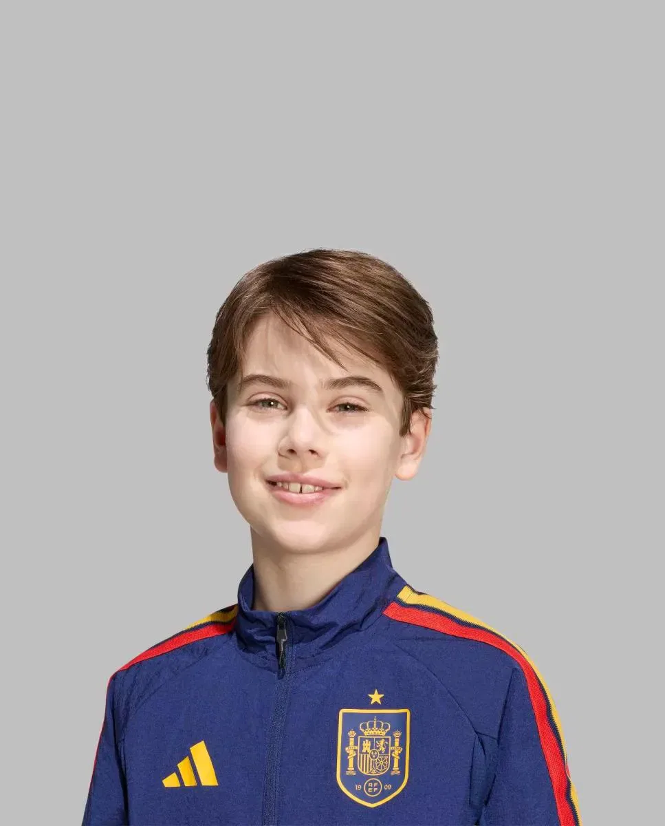 Детская куртка для мальчиков с принтом Anthem Jacket adidas, Azul — фото 4
