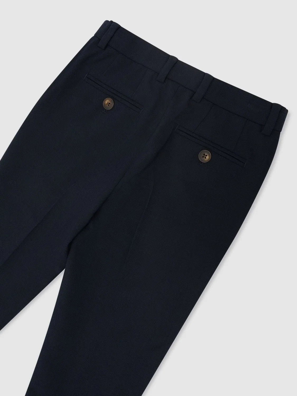 Брюки классические slim fit Belmont Reiss, темно-синий — фото 3