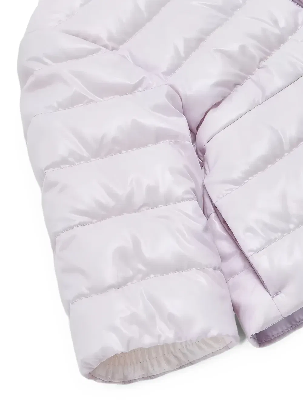 Стеганая куртка с капюшоном Pinar Moncler Enfant, фиолетовый — фото 4