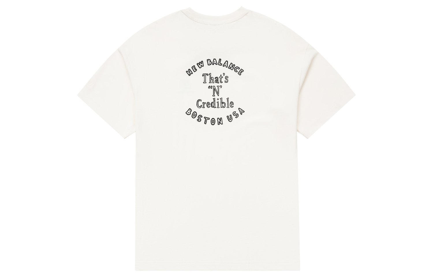 

Футболка Unisex X Naijel White New Balance, Ivory