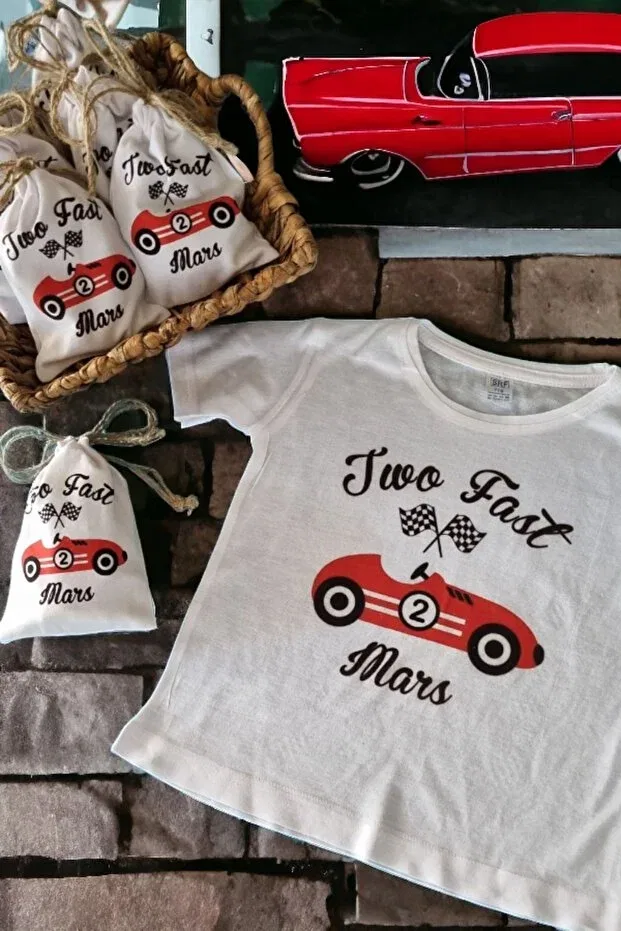 Детская футболка с принтом Birthday Tee Lasilla, White — фото 3