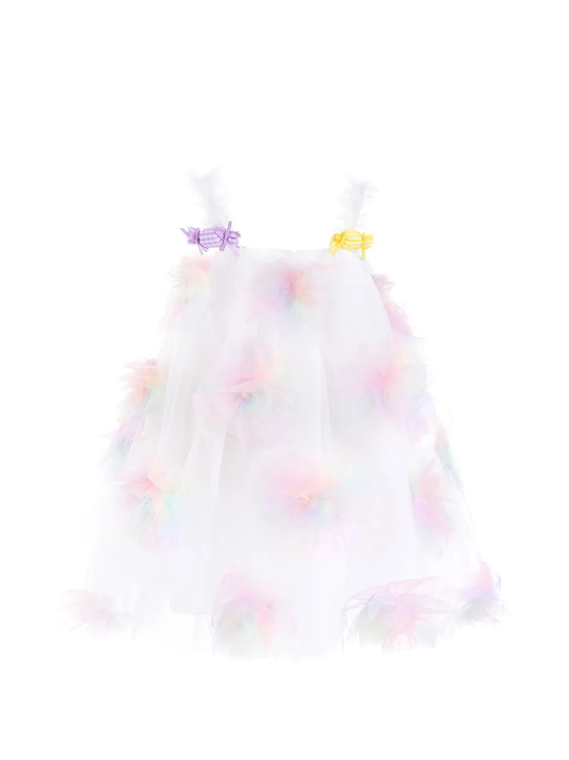 Платье Malee с цветочной аппликацией Mimi Tutu, белый