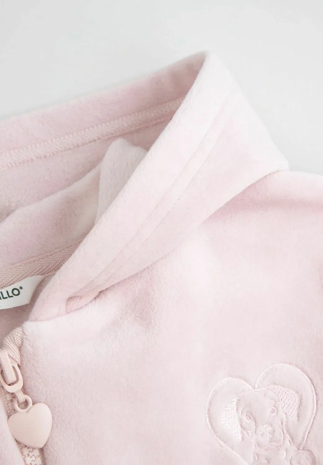Bluza rozpinana (f-zc6132401tgk-007-116) - толстовка на молнии Coccodrillo, Pink — фото 3