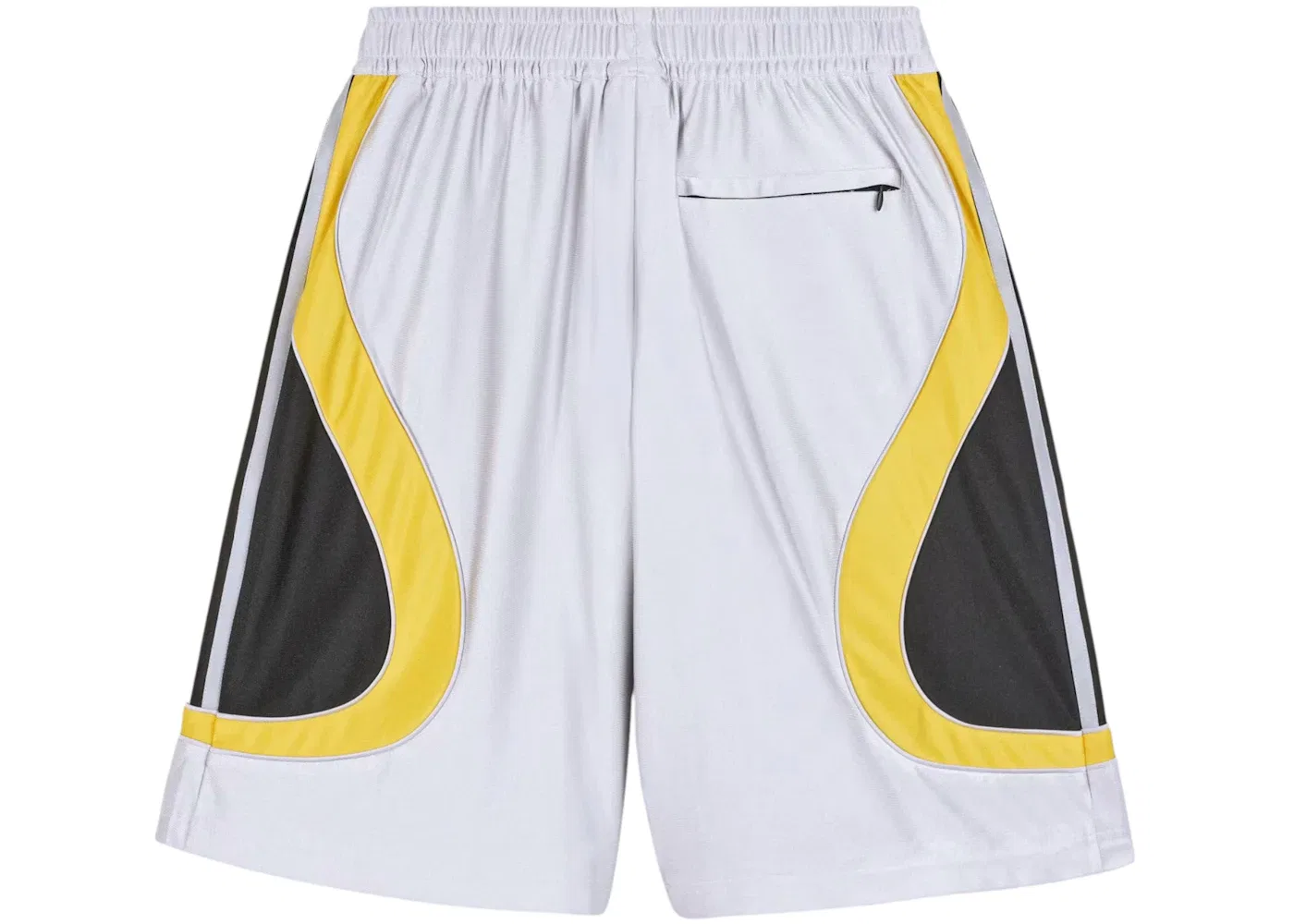 Мужские шорты с принтом Adidas x Brain Dead Shorts, Silver Metallic — фото 2
