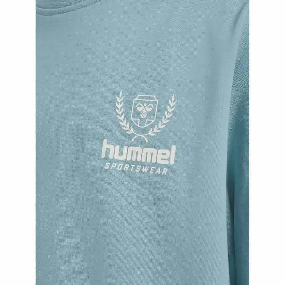 Футболка с принтом Loose Graphic BTS Hummel, синий — фото 4
