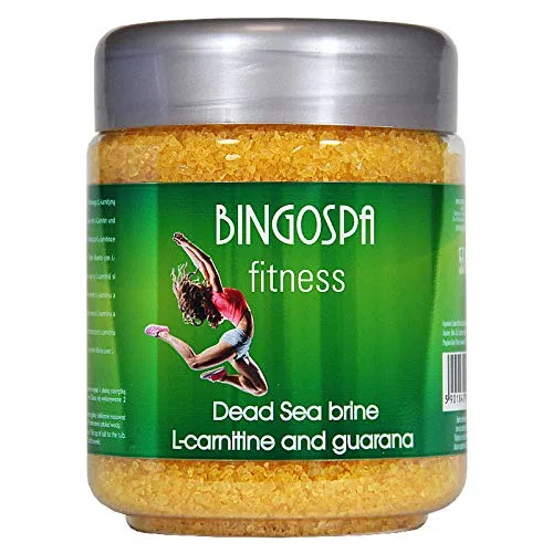 Соль для ванн Fitness Dead Sea Sole с L-Carnitine и Guarana, 550g, BingoSpa