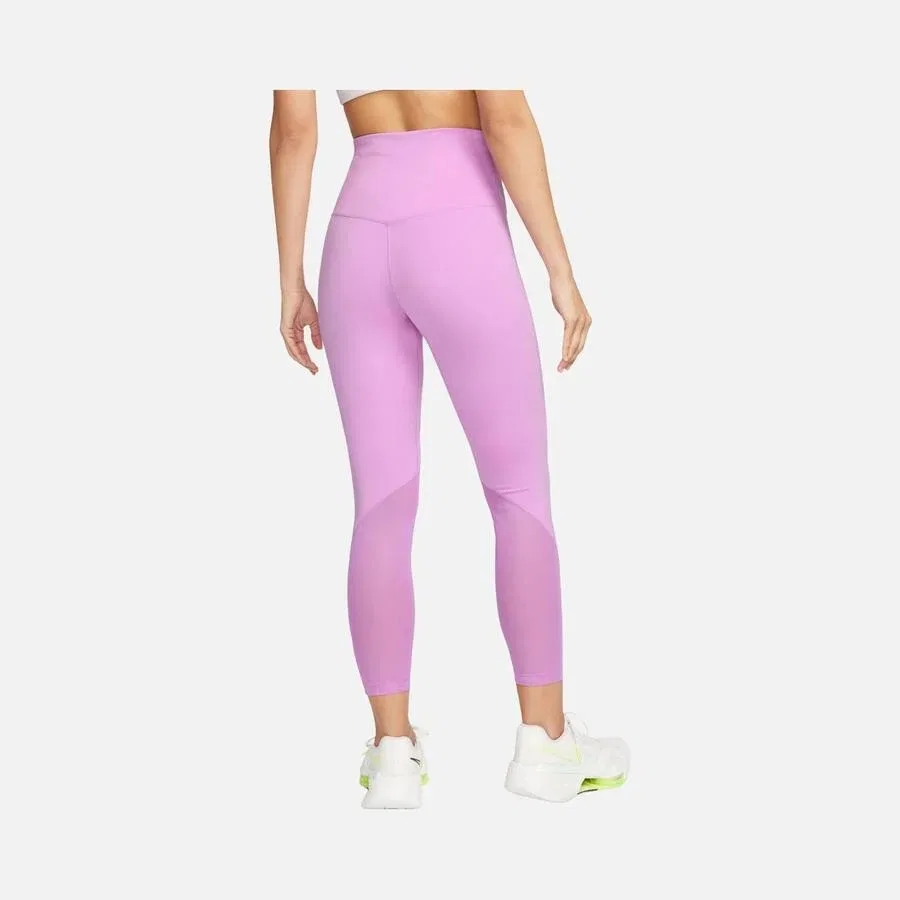 Леггинсы для тренировок с высокой посадкой Nike One High-Waisted 7/8 Training, Розовый — фото 2