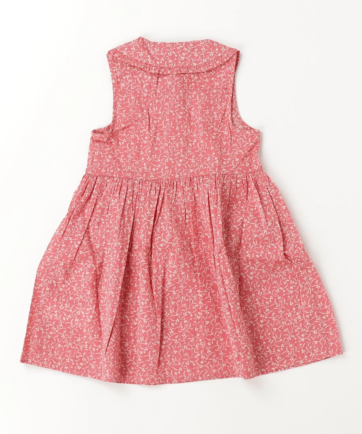 Детское платье-рубашка из хлопка с цветочным принтом POLO RALPH LAUREN CHILDRENSWEAR, Pink — фото 4