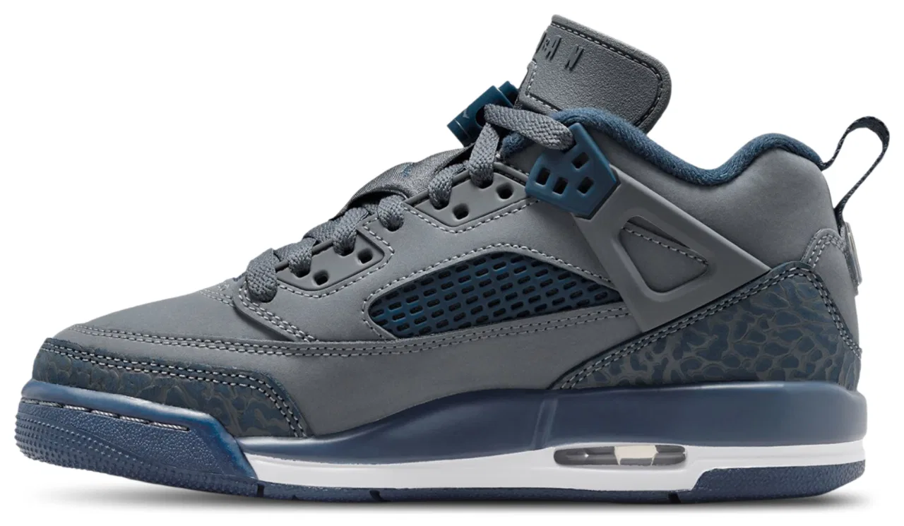 Кроссовки для мальчиков Spizike Low Jordan, цвет Flint/University Blue/White — фото 2
