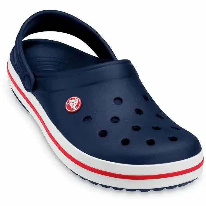 Детские кроксы Crocs Crocband Clogs, синий — фото 2