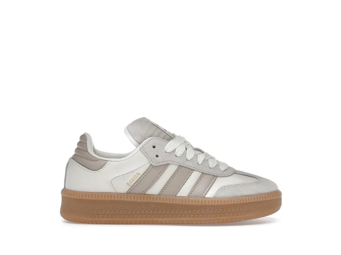 Детские кроссовки Lifestyle Adidas Samba XLG, Off White/Clay Brown/Gum 3