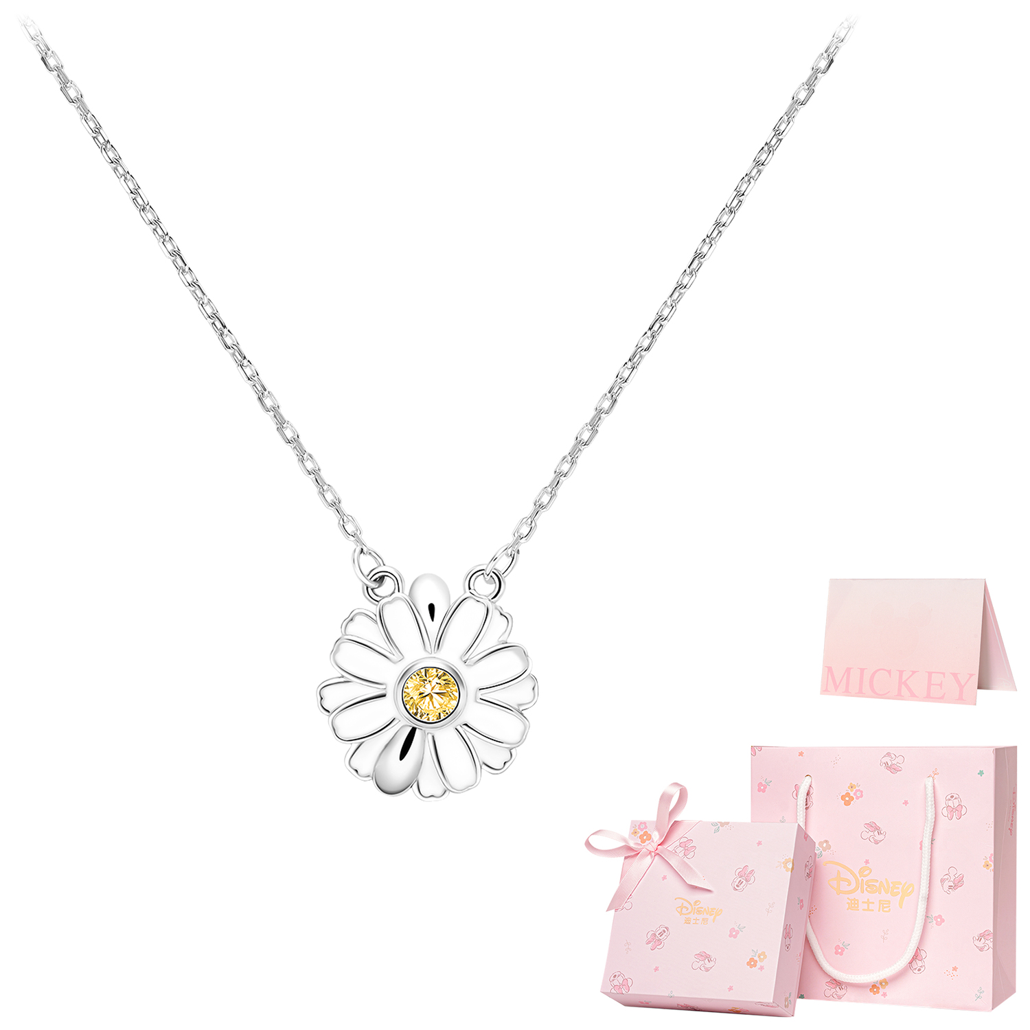 

Disney Ожерелье из стерлингового серебра 925 пробы для женщин