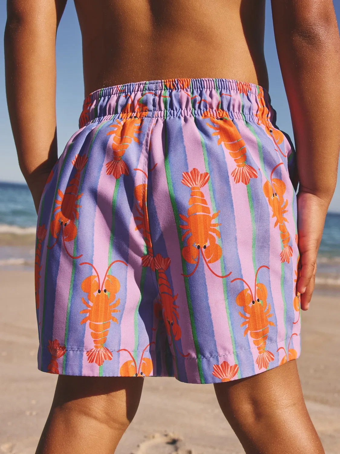 Плавки с принтом, модель Pink/Lilac Printed Next, розовый/сиреневый — фото 3