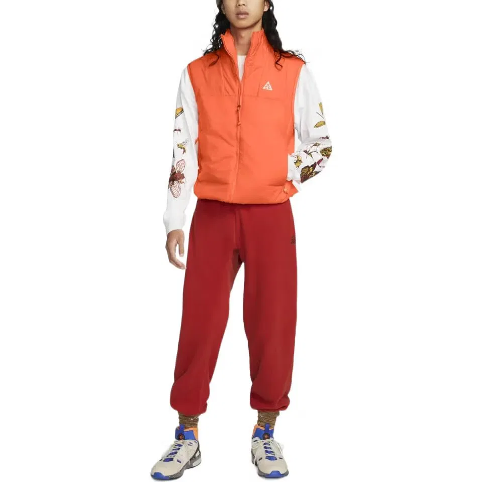 Жилет утепленный на молнии ACG Therma Fit Adv Nike, оранжевый — фото 3