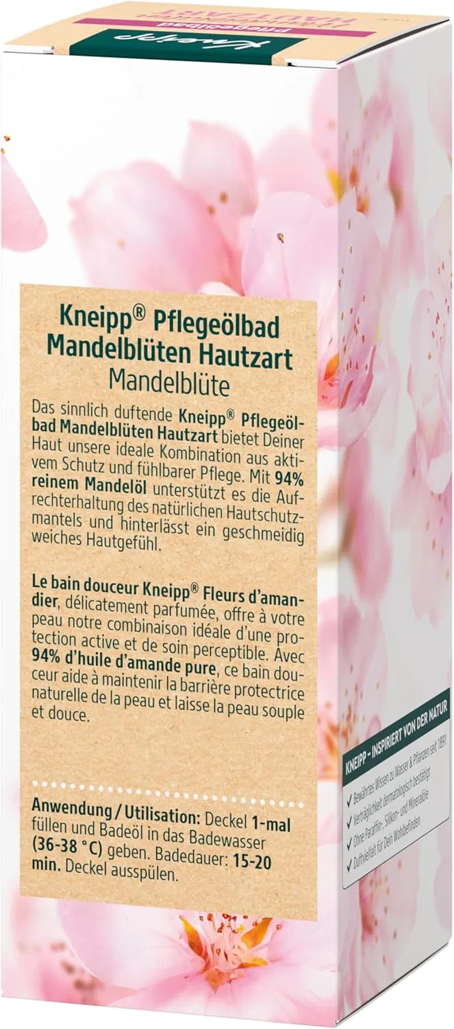 Масло для ванн, Миндальный цвет, Kneipp, 100 мл — фото 2