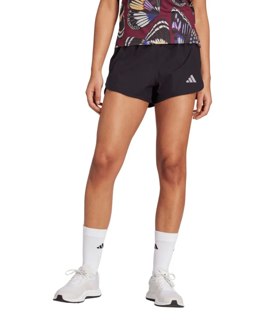 Шорты для тренировок с высокой посадкой adidas Tech Pacer, Black