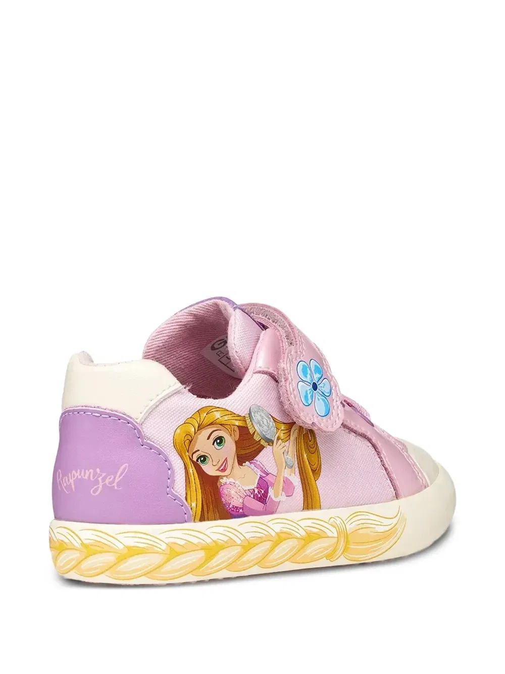 Кроссовки на липучках X Disney Gisli Geox Kids, розовый — фото 4