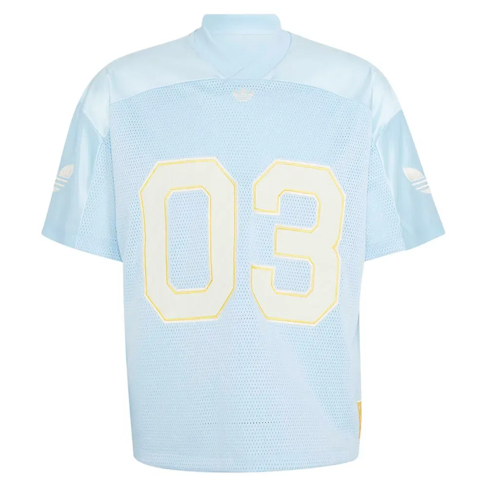 Мужская футболка с V-образным вырезом Adidas Originals FB, Blue — фото 3