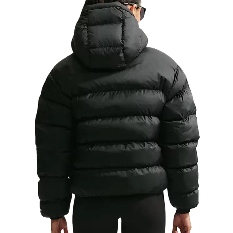 Женская куртка Sportswear Therma-FIT Jacket 'Black Sail' Nike, Black/Sail — фото 3