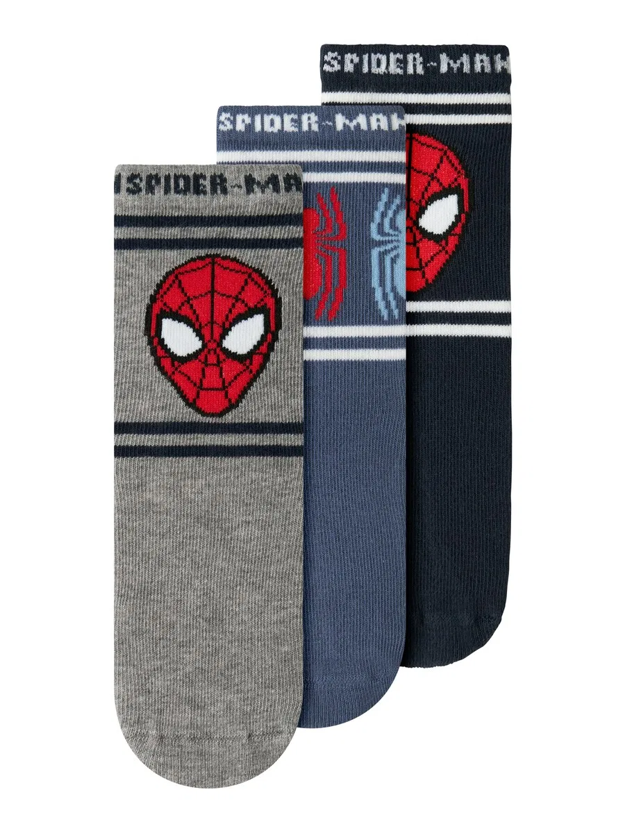 Носки NAME IT 'NMMJULIUS SPIDER' синего, темно-синего и серого цвета