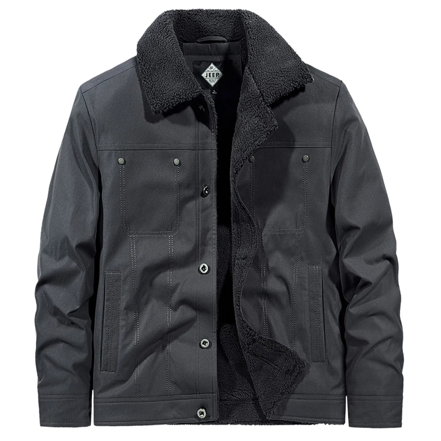 Утепленный пуховик Детский JEEP SPIRIT, Dark Gray