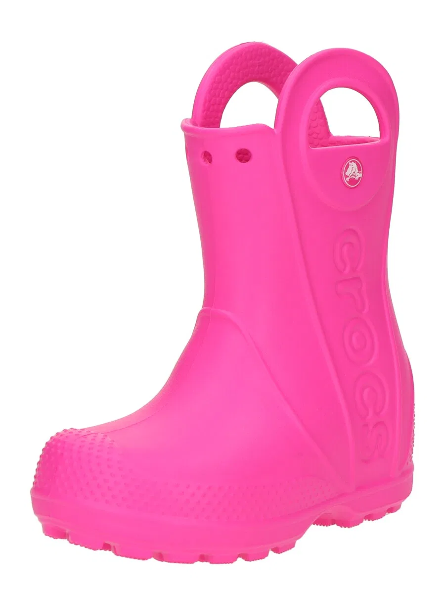 Резиновые сапоги Crocs 'Handle It' розового цвета