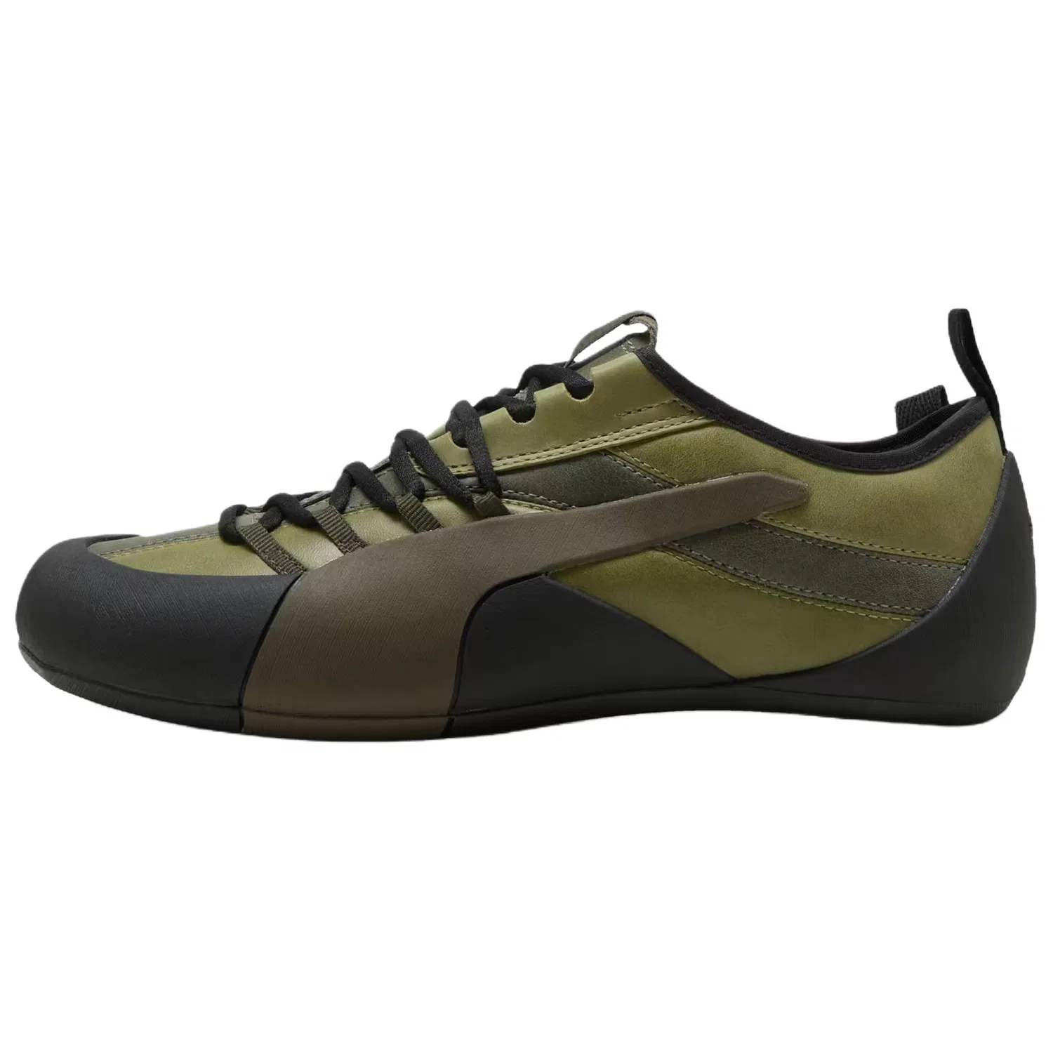 Детские повседневные кроссовки PUMA KLIM, Цвет Olive Green-Whiskers