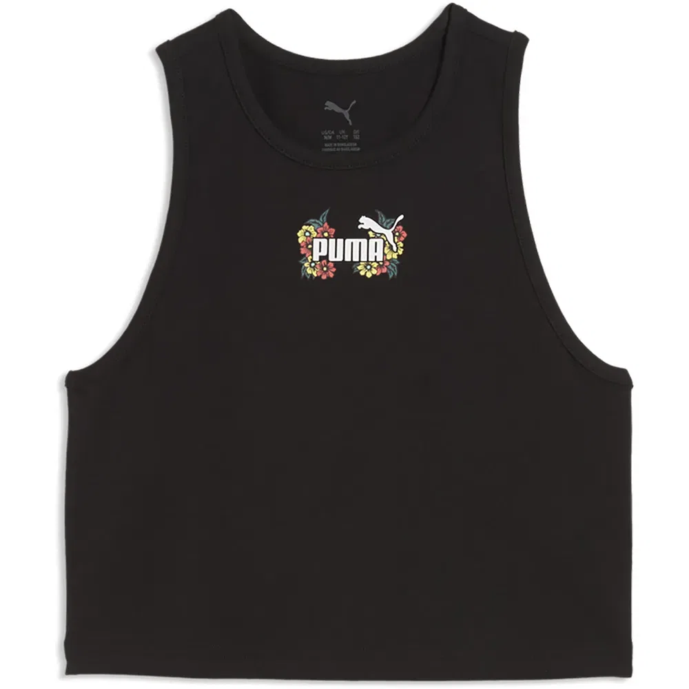 Футболка без рукавов Mid90S Slim Fit Puma, черный