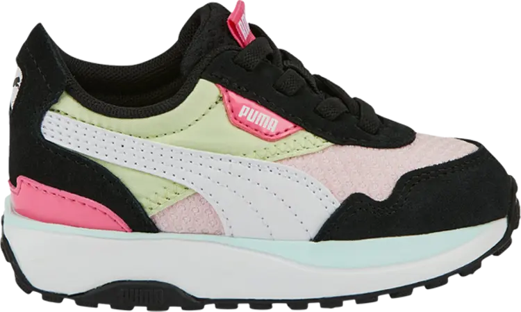 

Кроссовки Puma Cruise Rider Peony Infant Pistachio White, белый