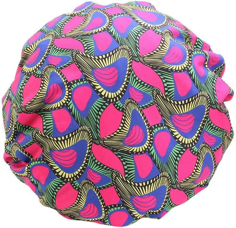 Шапочка для душа Satin, JK Home, 26cm, Bright Pink — фото 2