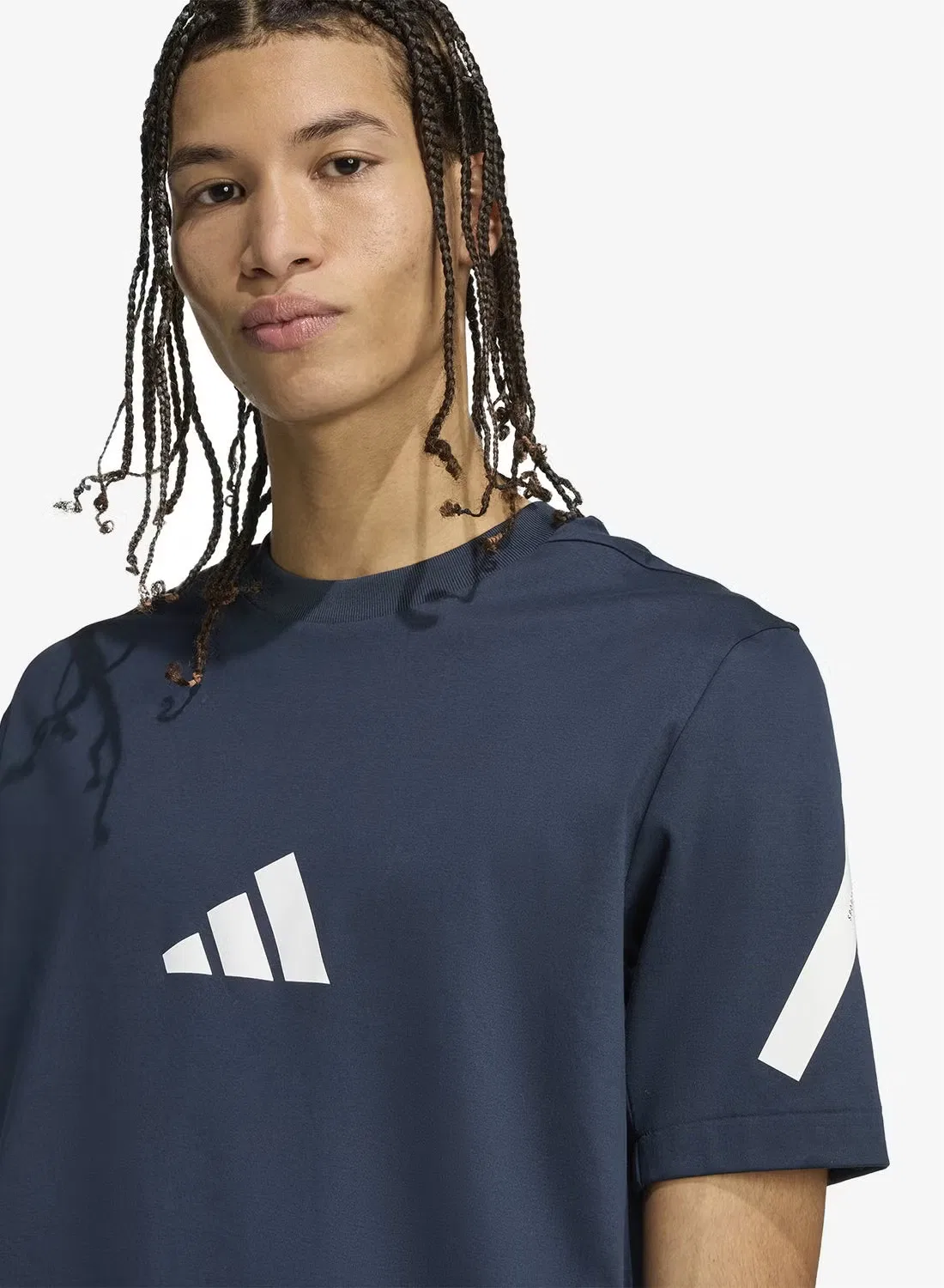 Футболка с принтом Z.N.E. Adidas, аврора — фото 3