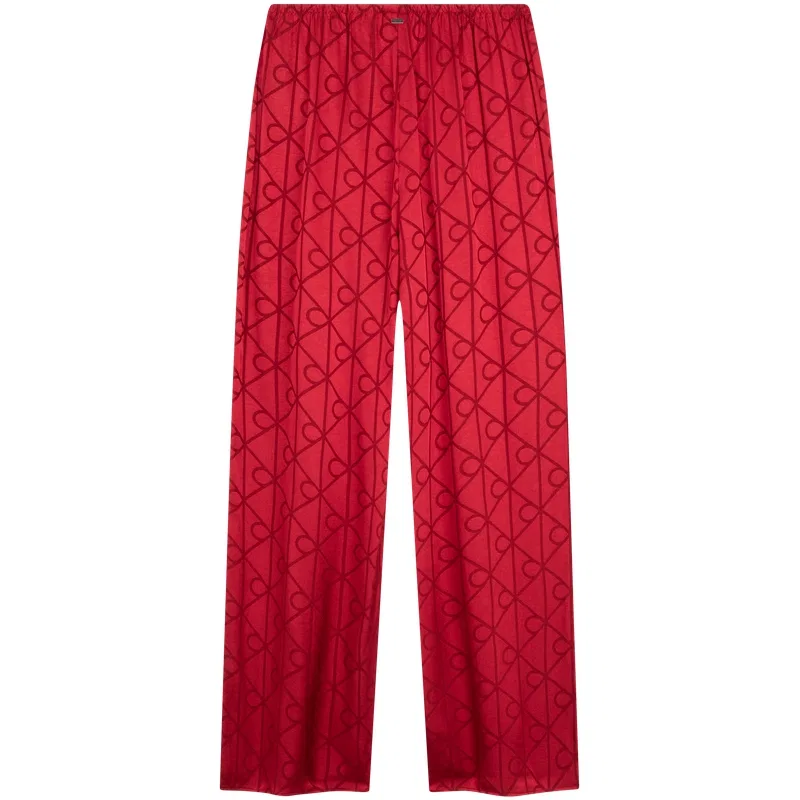 Женские пижамные брюки Calvin Klein, Brick Red