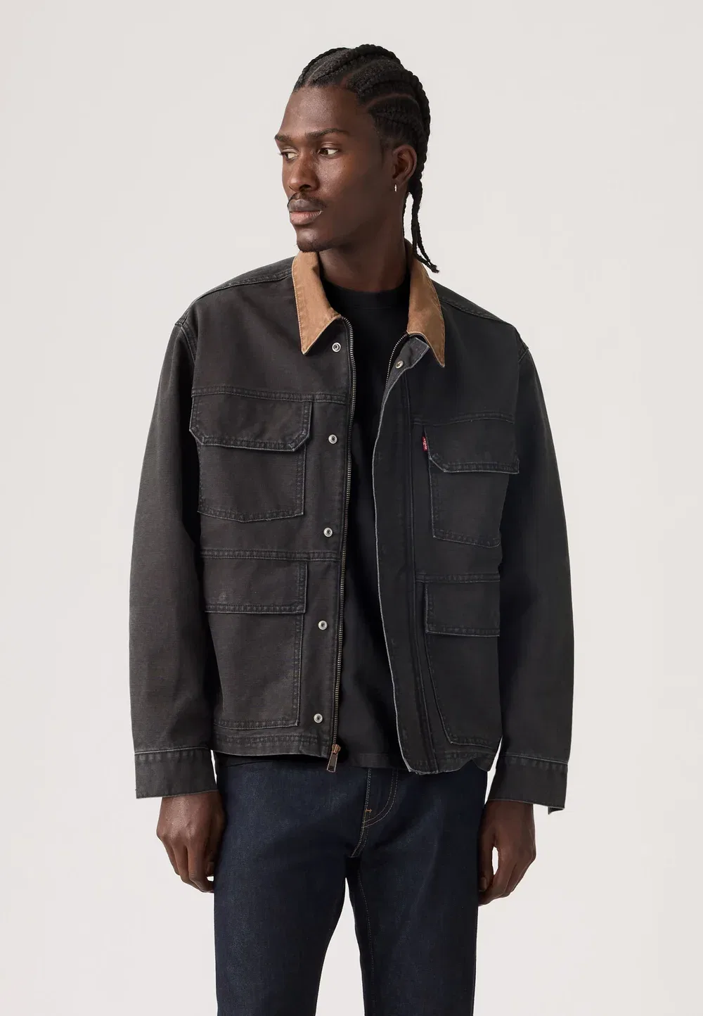 Восточный порт - джинсовая куртка Levi'S, Meteorite — фото 2