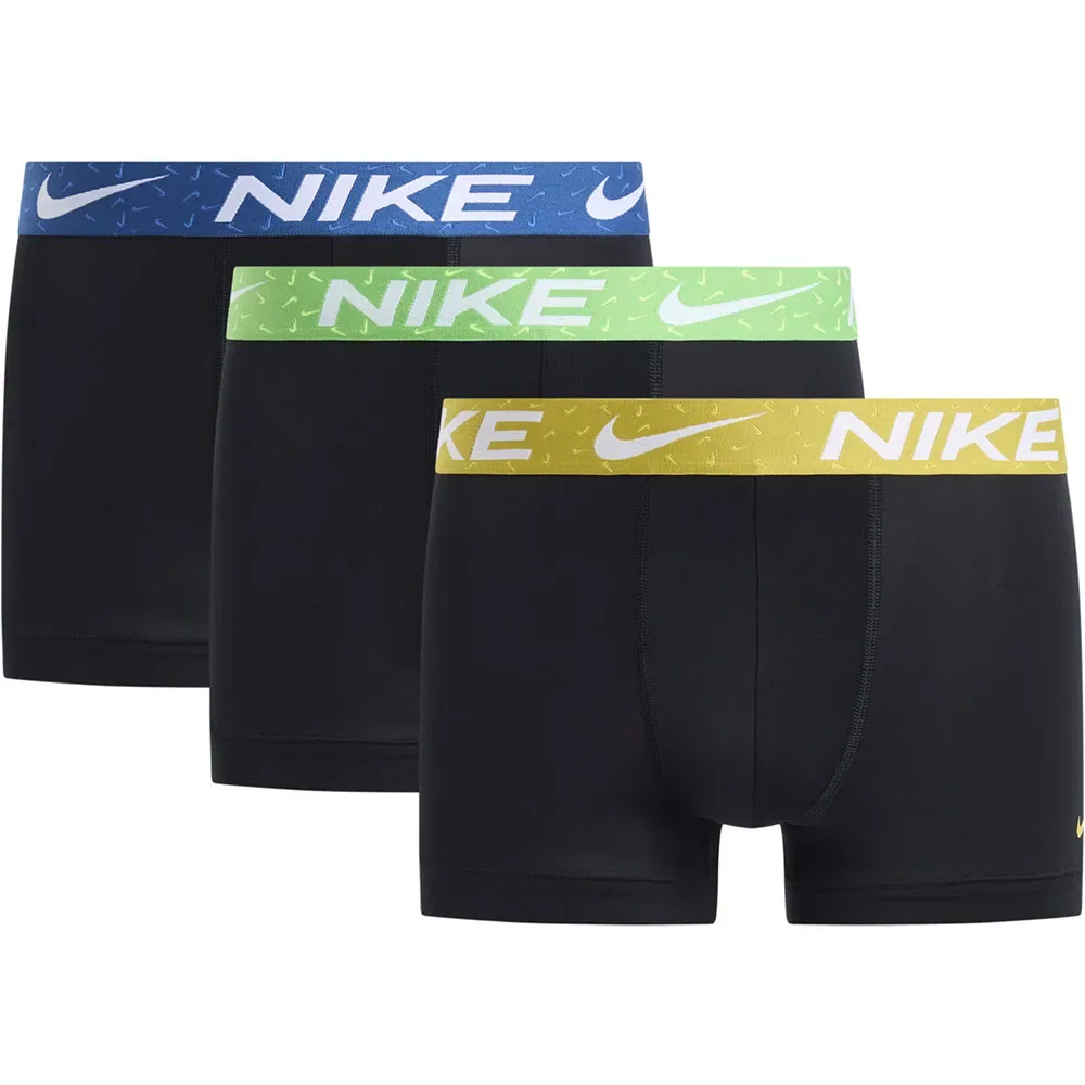 Трусы боксеры комплект из 3 штук Nike, черный