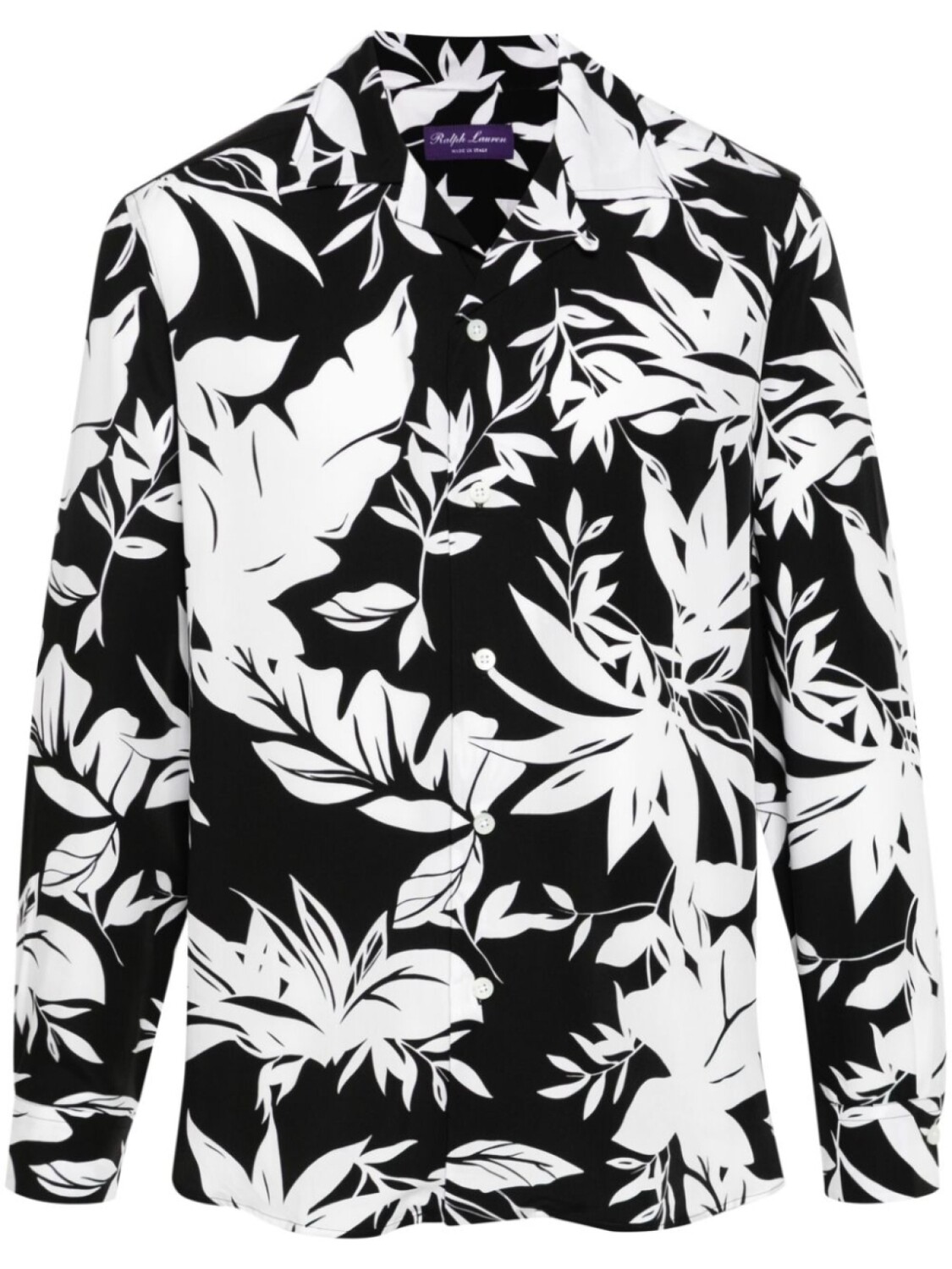 

Ralph Lauren Purple Label рубашка с принтом, черный