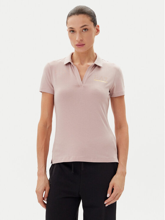 

Рубашка поло стандартный крой 7W000266 AF12500 U4079 Ea7 Emporio Armani, розовый
