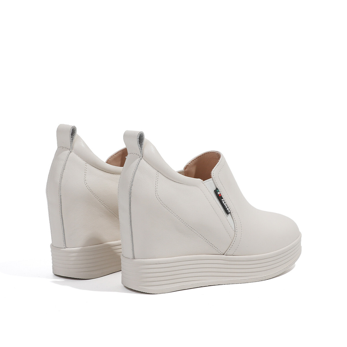 Туфли женские повседневные Women's Casual Shoes Women's Beige Mulinsen — фото 3